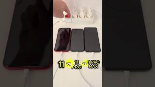 iPhone 11 vs 11 Pro vs 11 Pro Max Boot Speed Test 