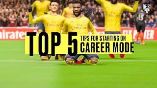 Top 5 Beginner Tips for FIFA 20 Career Mode