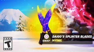 DAIGO’S *NEW* Splinter Blades MYTHIC in Fortnite!