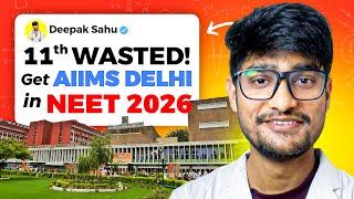 NEET 2026 : 11th Wasted ? Watch this before moving to 12th‼️Full Roadmap to Clear Backlog 