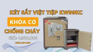 Két sắt chống cháy Việt Tiệp KW99KC khóa cơ chất lượng cho gia đình