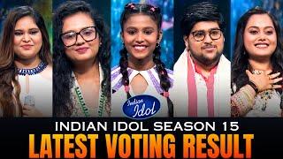 Very Shocking Top 3 Contestants Indian Idol15| New Popularity Ranking All 8 Contestant Indian idol