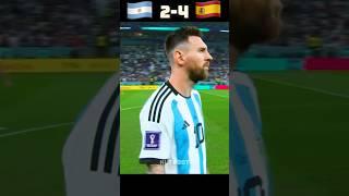 Argentina VS Spain World Cup Final Penalty Shootout #argentina #shorts #football #messi