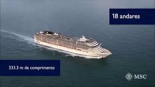 MSC Preziosa – Visita ao navio