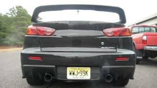 SpeedCircuit Production Sample Evo X Catback Exhaust Smooth Edition