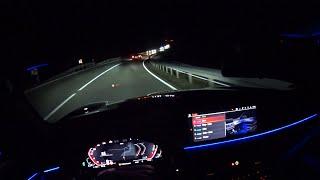 2021 BMW 530d LCI Limousine - BMW Laserlicht night drive | POV