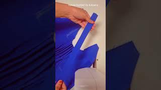 new cutting tips for beginners | pleated umbrella cutting design |tips |#shorts |#cutting |#umbrella