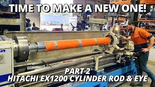 Making a BIG Hydraulic Cylinder Rod & Eye | Part 2