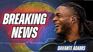 Davante Adams Signs with the RAMS! - 2025 NFL Free Agency Breaking News and Fantasy Football Outlook