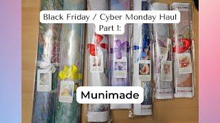 Black Friday / Cyber Monday 2024 Diamond Painting Haul Part 1: Munimade