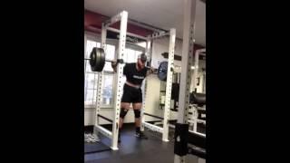 Goliath Week 10 Squat Day - 370x8 - 2/13/15