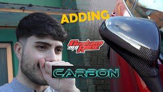 BEST! Carbon Fibre Part for Seat Leon