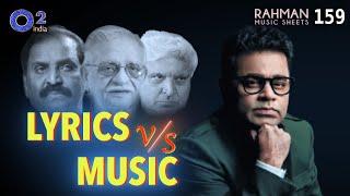 @ARRahman Music Overpowers Lyrics & Singers | True or False? | Mani Ratnam | Rahman Music Sheets 159