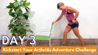 Beginner strength training with arthritic joints | Day 3 of 4 | Dr. Alyssa Kuhn