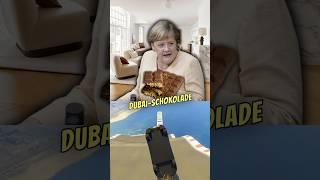 Merkel kauft Dubaisckokolade!