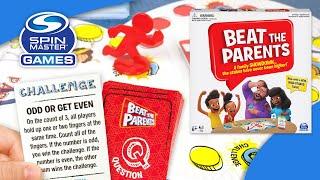 Beat the Parents by Spin Master Games! | Games For Kids