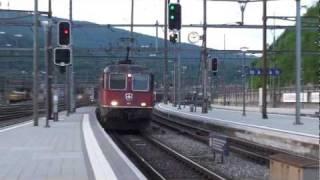 ► SBB Re 6/6 "11641" & "11645" Güterzug mit 40 wagen [15.06.11]