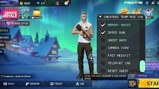 FREE FIRE NEW MOD MENU  FULLY ANTI BAN BLACKLIST  AUTO HEADSHOT SPEED 100x ALL DIVICE WORKING  FF