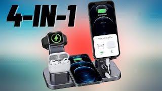 Cereecoo 4-in-1 Wireless Charging Stand for iPhone, AirPods, Apple Watch + MORE!