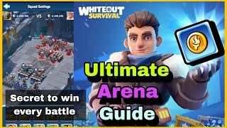 Stop doing these mistakes | Ultimate Guide on Arena - Whiteout Survival |Best lineup formation tips