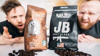 Black Rifle Coffee vs Starbucks (Coffee Expert Decides)