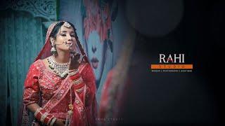 Cinematic Bridal Shoot !! Parlour Shoot 2024 | Bridal makeup bride ~ Anshika | at Rahi Makeup Studio