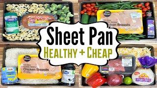 Affordable & Delicious EASY Sheet Pan Dinners | Healthy, Budget-Friendly Recipes | Julia Pacheco