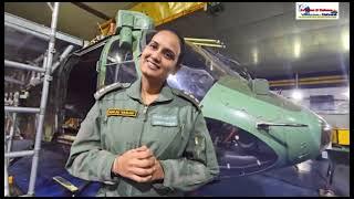 Capt. Anju Yadav Logistics Officer at Army Aviation Unit at Leh with ADU