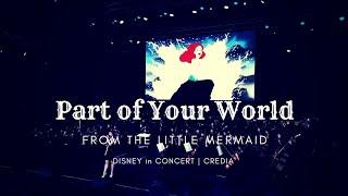 [디즈니 인 콘서트] 인어공주 Part Of Your World from the Little Mermaid