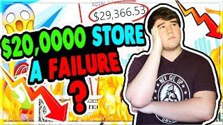 How my $20K/M Store Was A FAILURE