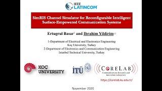 SimRIS Channel Simulator for Reconfigurable Intelligent Surface - Ibrahim Yildirim