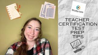 Teacher Certification Test Prep Tips