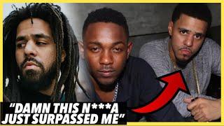 J Cole Admits Kendrick Lamar "Surpassed Him" when GKMC Dropped!