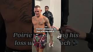 Poirier and his coach after the fight  #UFC302