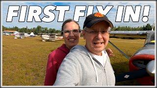 First Fly In With C-FMVU - Grass Strips South River CPE6 & Mattawa CMA2