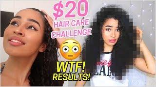 CRAZY RESULTS! $20 CURLY HAIR ROUTINE CHALLENGE! Lana Summer