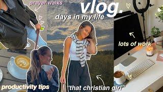 VLOG: productive days in my life, getting my life back together 