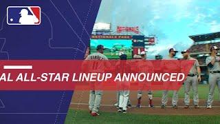 American League lineups announced in D.C.