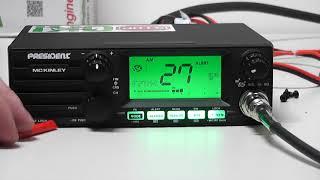 President McKinley AM SSB - New 2017 CB Radio Review