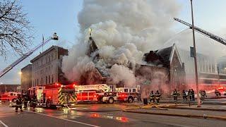 Wedding photographers mourn loss of historic downtown Indianapolis building after massive fire