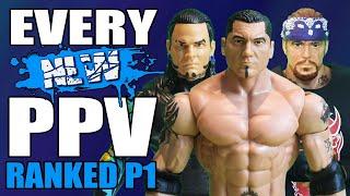 EVERY NLW PPV RANKED! (WWE Figures Pic Fed) (Part 1)