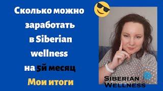 Сколько можно заработать через 5 месяцев в Siberian Wellness (Сибирское здоровье). Сетевой маркетинг