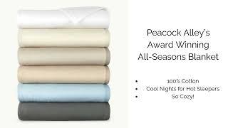 Peacock Alley’s Award Winning Linens at Fig Linens and Home