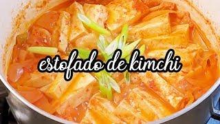 Receta de Caldo de kimchi con kimchi de col en español :Como hacer kimchi jjigaeCOMIDA COREANA