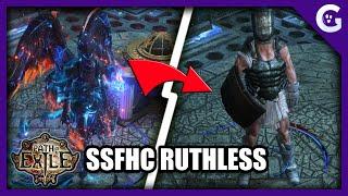 Rank 1 Challenge Start | Path Of Exile | SSFHC Ruthless