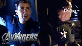 The Avengers | Steve Searches Down Into The Chamber Scene | Disney+ [2012]