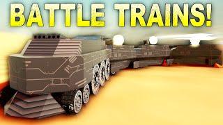 BATTLE TRAINS! Every Round We Add Another Car!