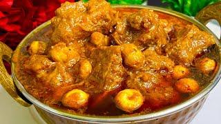 Traditional Kadhao Gosht Recipe  | Naan Gosht Ki Authentic Recipe ️ | Firozabad Famous Naan Gosht