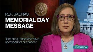 Rep. Salinas Memorial Day Message