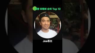 여행 유튜버 순위 Top 10 